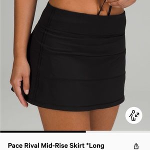 Pace Rival Mid-Rise skirt, long, size 6